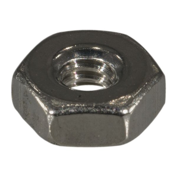 Midwest Fastener Hex Nut, #4-40, 18-8 Stainless Steel, Not Graded, 100 PK 50267